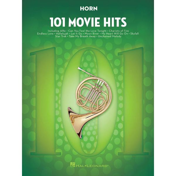 Hal Leonard 101 Movie Hits for Horn