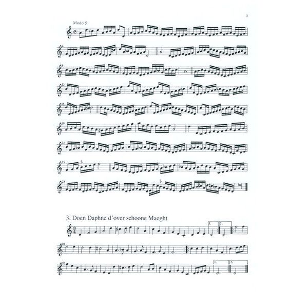 Musikverlag XYZ Van Eyck Der Fluyten Lusthof 1