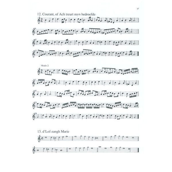 Musikverlag XYZ Van Eyck Der Fluyten Lusthof 1