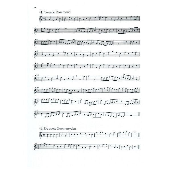 Musikverlag XYZ Van Eyck Der Fluyten Lusthof 1