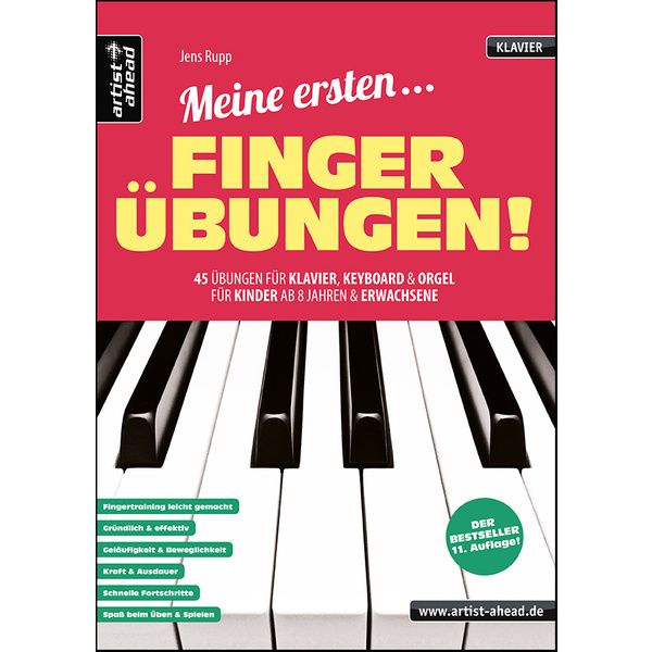 Artist Ahead Musikverlag Meine ersten Fingerübungen