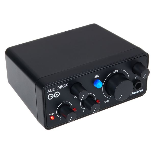 PreSonus AudioBox GO - Ultra-compact Mobile 2x2 USB Audio Interface