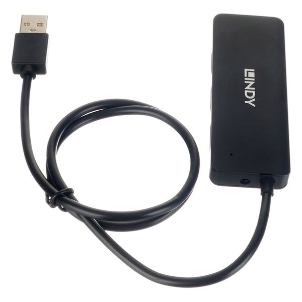 DISC Lindy USB 2.0 Smart 4 Port Hub 4 x USB Type A Ports