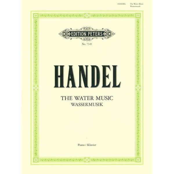 Edition Peters Händel Wassermusik Klavier