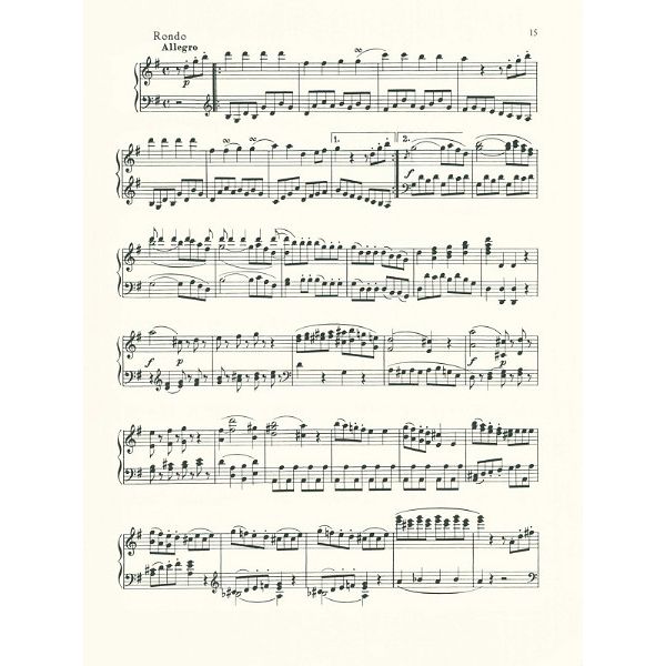 Schott Mozart Kleine Nachtmusik Piano