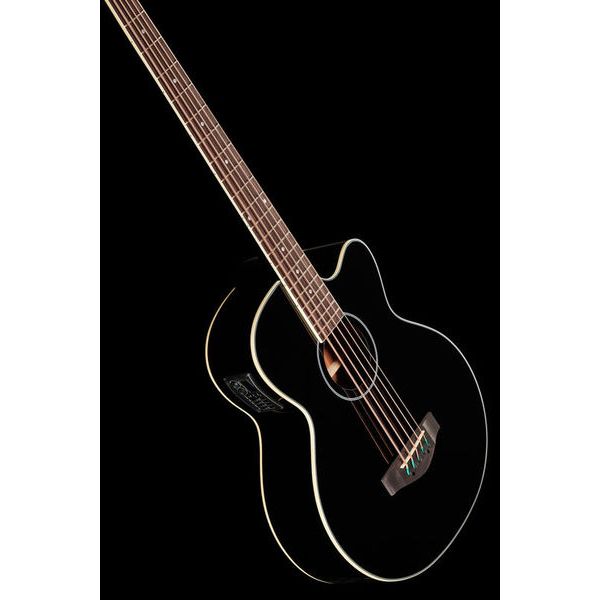 Harley Benton B-35BK Acoustic Bass Bundle