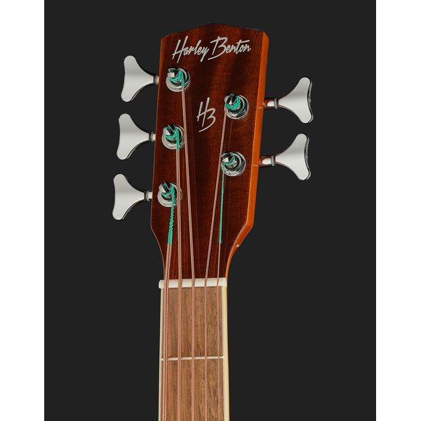 Harley Benton B-35NT Acoustic Bass Bundle