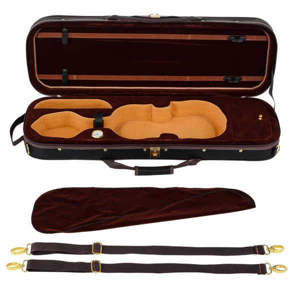 Petz 100VN Violin Case 1/2 BK/BR