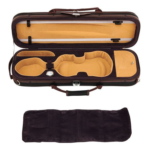 Petz 100VN Violin Case 1/4 BK/BR