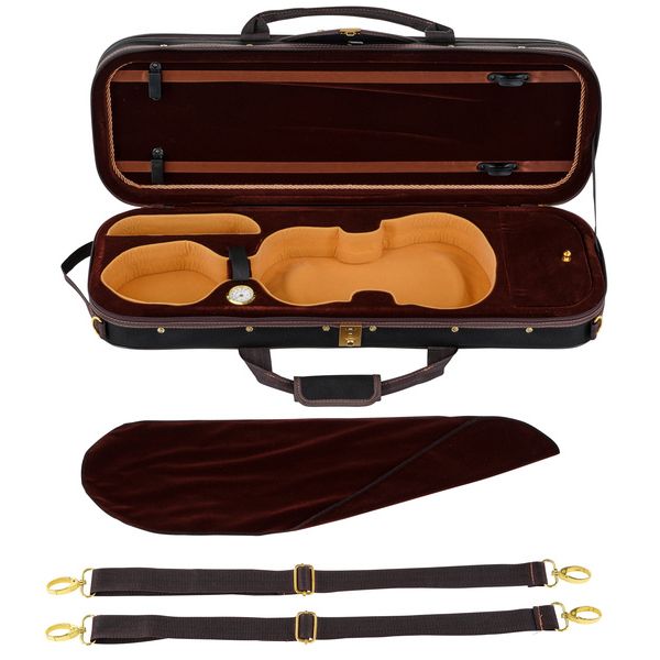Petz 100VN Violin Case 1/4 BK/BR
