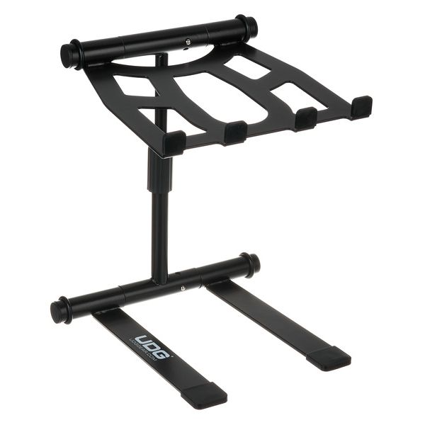 UDG Ultimate Height Adjustable Laptop Stand, Black at Gear4music