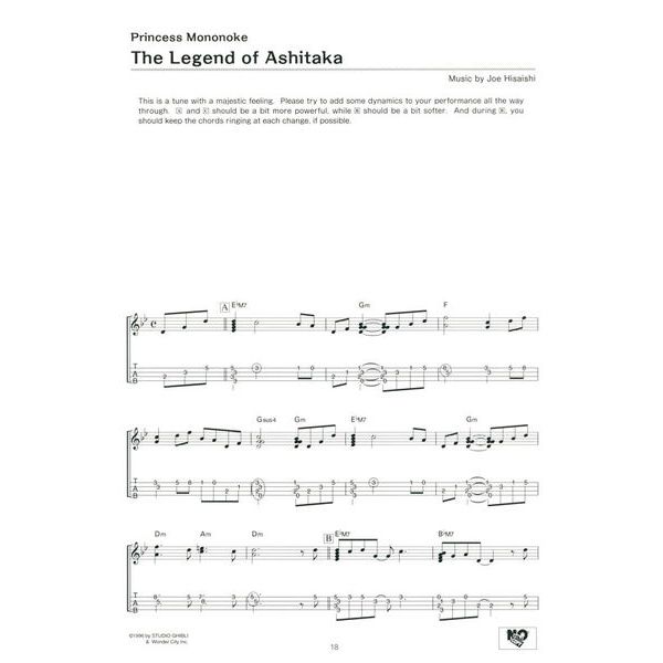 Yamaha Music Entertainment Studio Ghibli Songs Ukulele 1