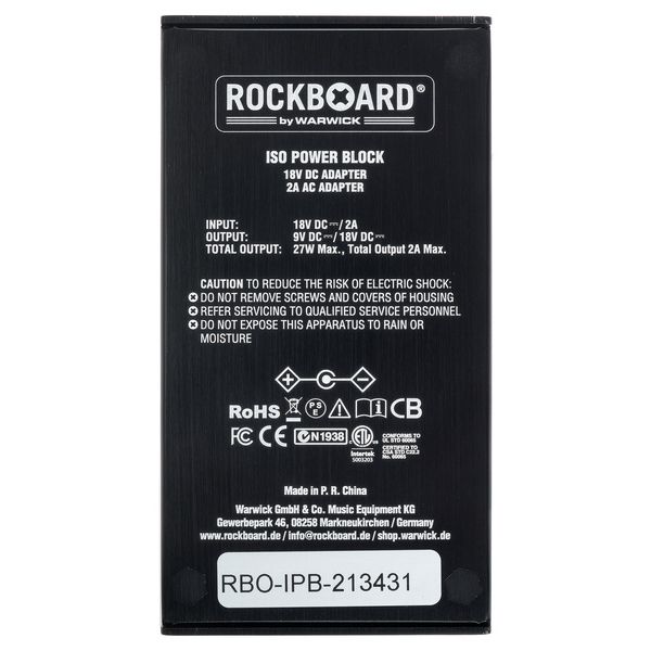 Rockboard Power Block Multi Power Supply