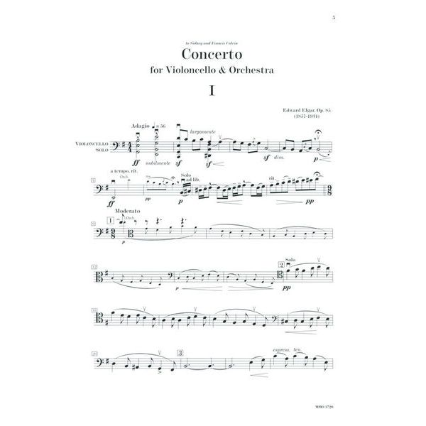 Music Minus One Elgar Cello Concerto op.85