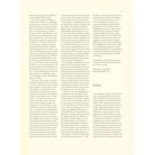 Henle Verlag Elgar Violinsonate op. 82