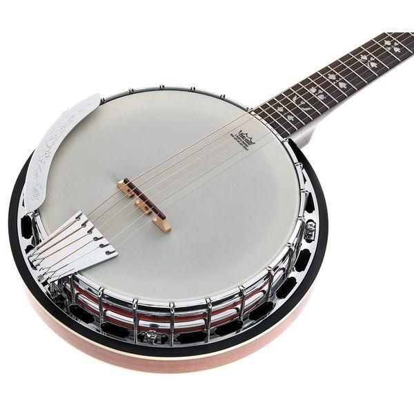 Harley Benton BJ-65Pro 6 String Banjo Bundle