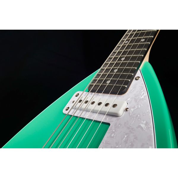 VOX Amps USA, Mark III Mini Guitar for Travel - Aqua Green