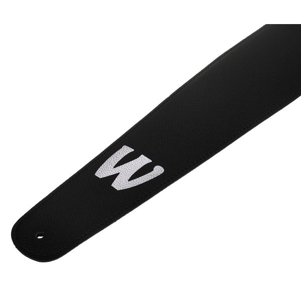 Warwick Syn.Leather Bass Strap Bl/SI