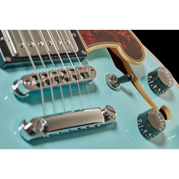 DAngelico Premier Mini DC Sky Blue