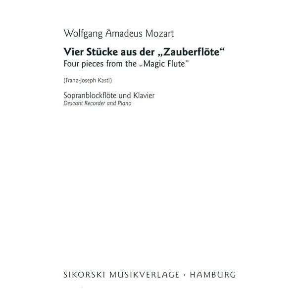 Sikorski Musikverlage Zauberflöte Sopranblockflöte