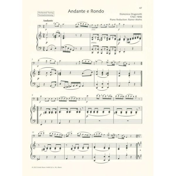 Schott Best Of Double Bass Classics