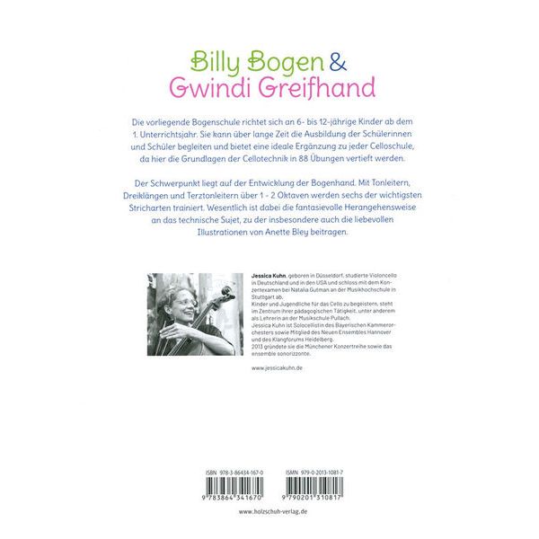 Holzschuh Verlag Billy Bogen & Gwindi Greifhand