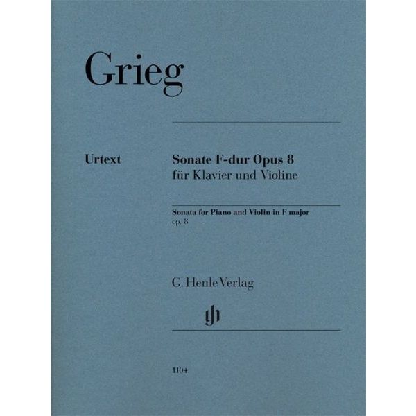 Henle Verlag Grieg Violinsonate F-Dur