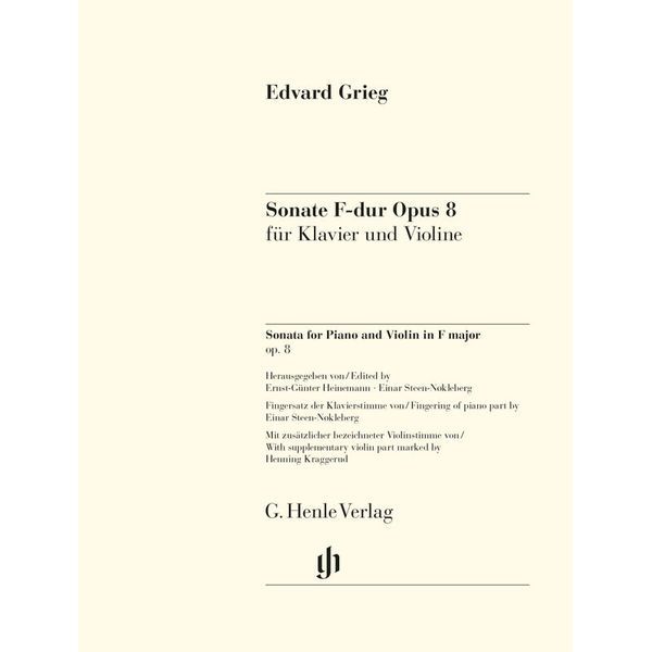Henle Verlag Grieg Violinsonate F-Dur