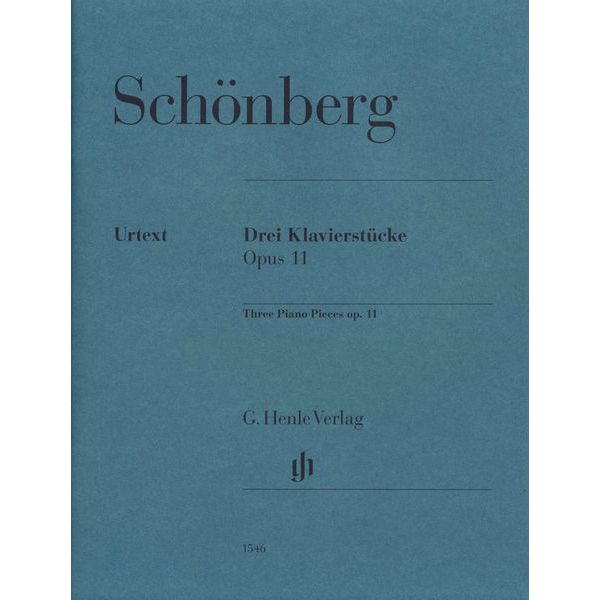 Henle Verlag Schönberg Drei Klavierstücke