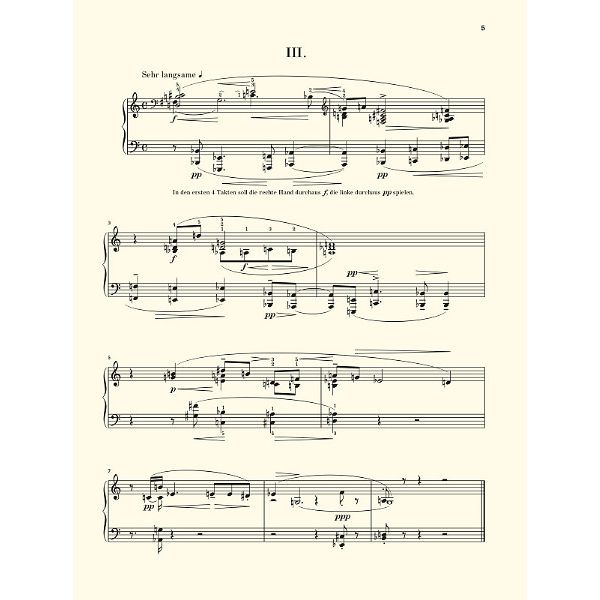 Henle Verlag Schönberg Sechs kleine Klavier