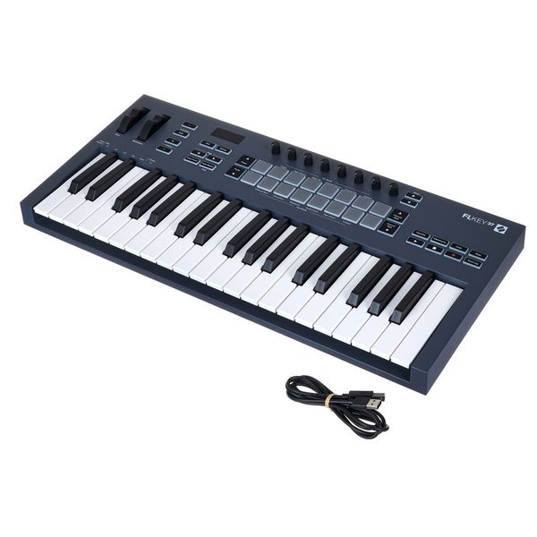 Novation FLkey Mini - Controlador MIDI de 25 Teclas para FL Studio