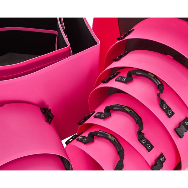 Hardcase HRockFus6 F.Lined Set Pink
