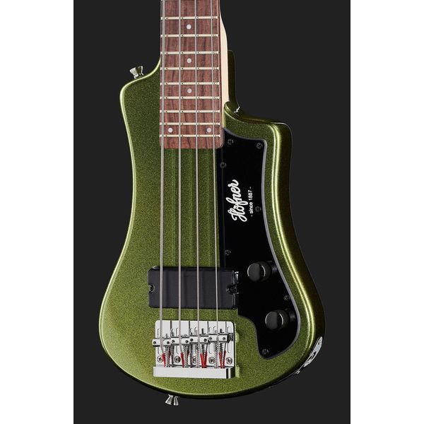 Höfner Shorty Bass Cadillac Green