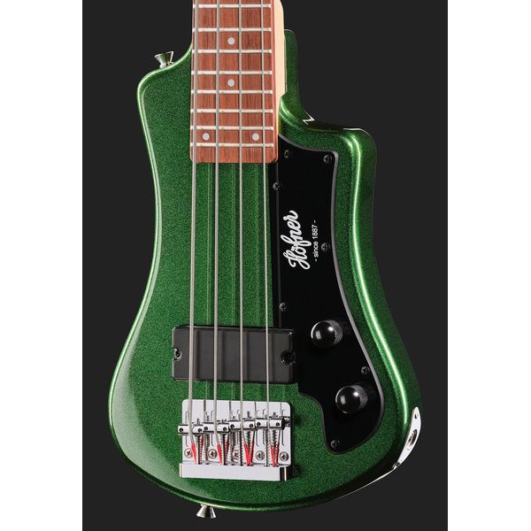Höfner Shorty Bass Cadillac Green