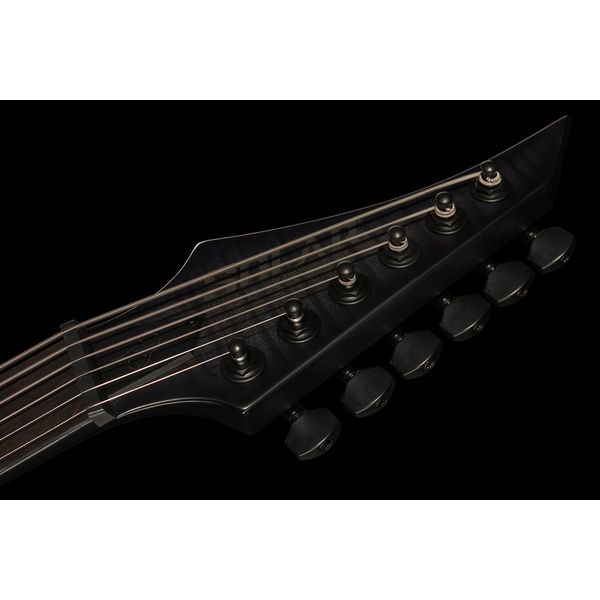 Solar Guitars V2.6FBB Baritone Flame Black