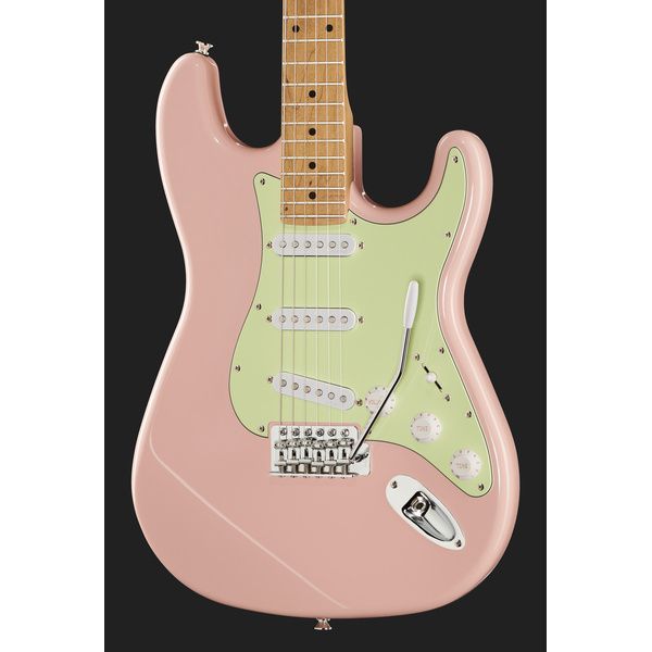 Harley Benton ST-62CC MN Shell Pink w/Bag