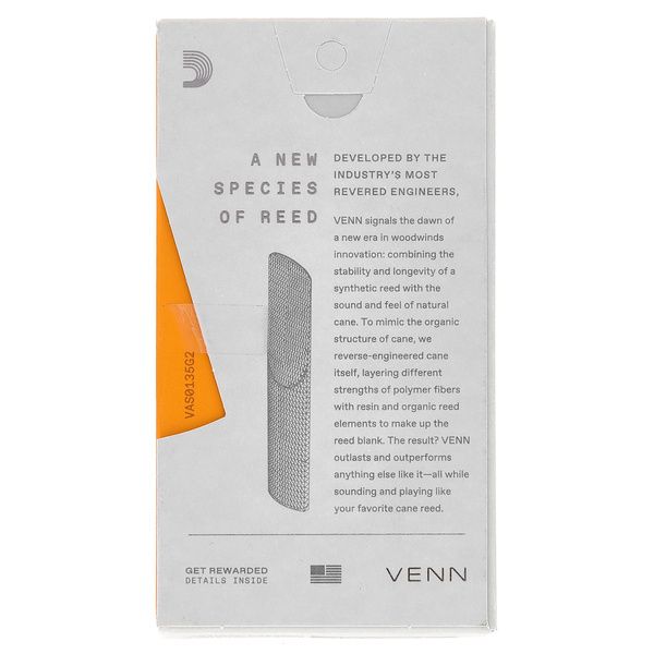 DAddario Woodwinds VENN Alto Saxophone 3.5