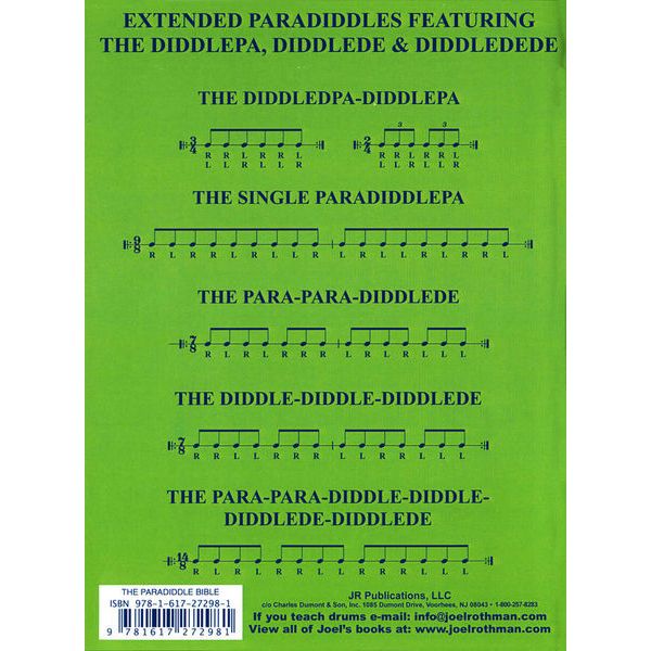 Joel Rothman Publications The Paradiddle Bible