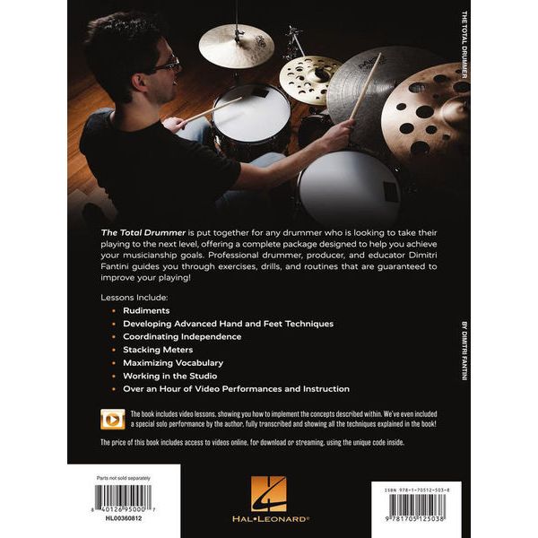 Hal Leonard The Total Drummer