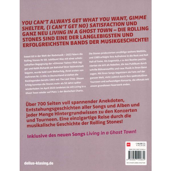 Delius Klasing Verlag Rolling Stones Alle Songs