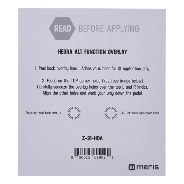 Meris Alt Function Overlay - Hedra