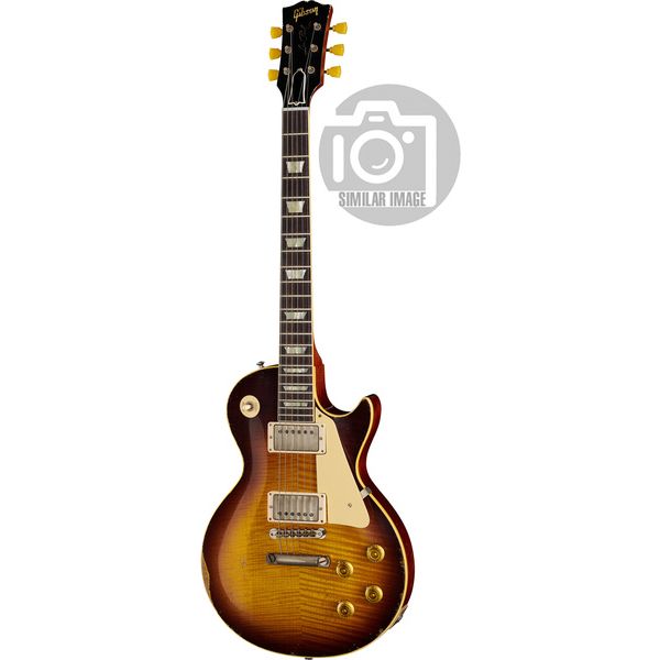 Battipenna Per Gibson Les Paul Junior 1958 Stile Marrone Tartarugato