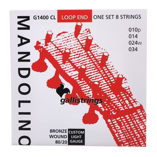 Galli Strings G1400 CL Mandolin Str. Light