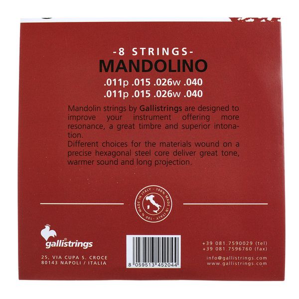 Galli Strings G1410 CM Mandolin Str. Medium
