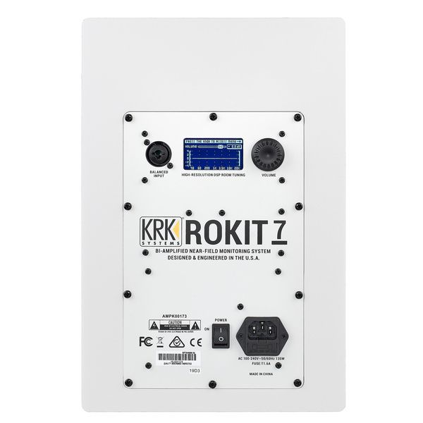 KRK Rokit RP7 G4 WH Noise Bundle
