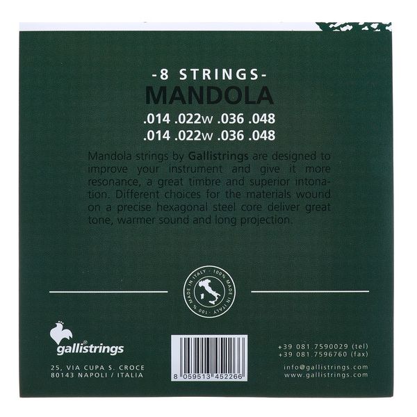 Galli Strings PHB110 CM Mandola Str. Medium