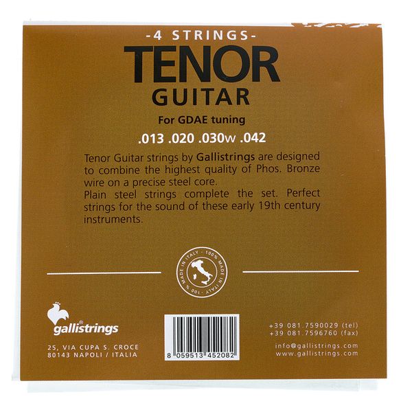 Galli Strings LS1342 C Tenor Guitar Strings