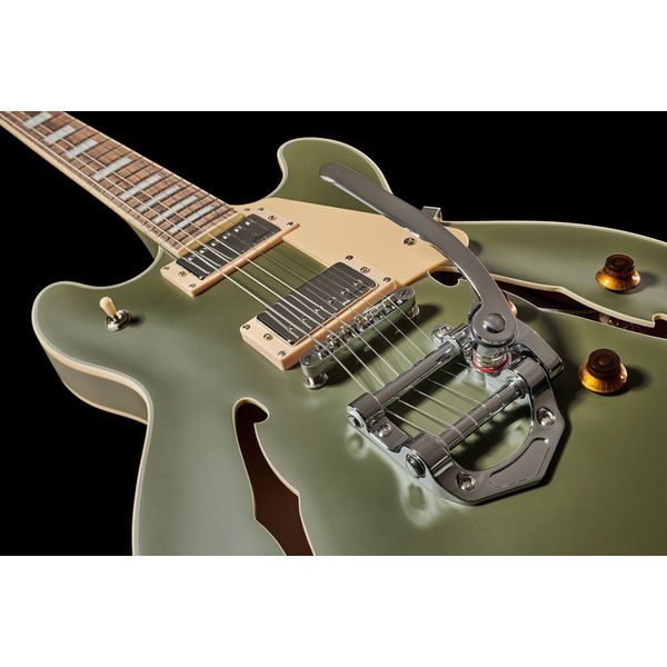 Harley Benton HB-35Plus Tremlo Olive Drab