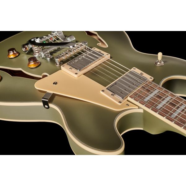 Harley Benton HB-35Plus Tremlo Olive Drab