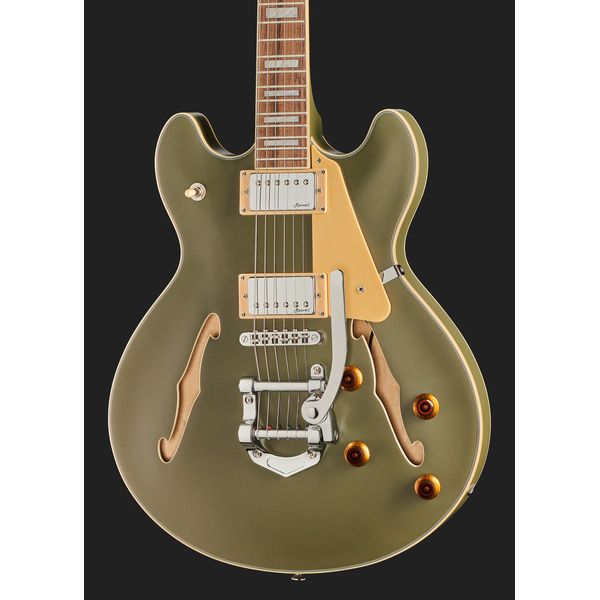 Harley Benton HB-35Plus Tremlo Olive Drab